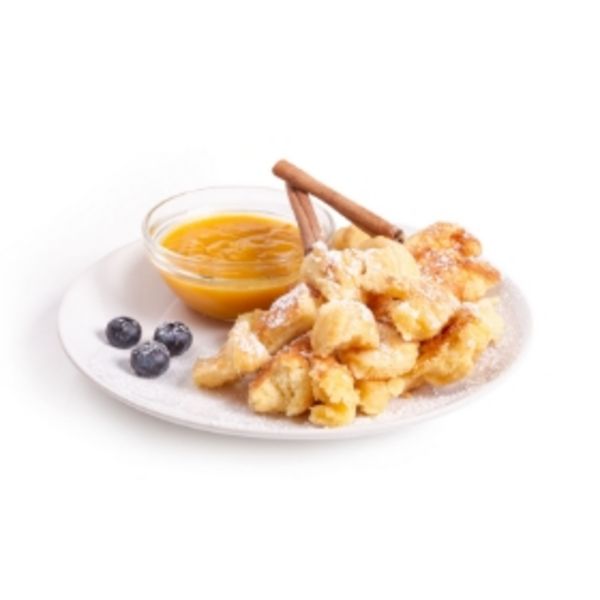 Kaiserschmarren handgerissen, ohne Rosinen