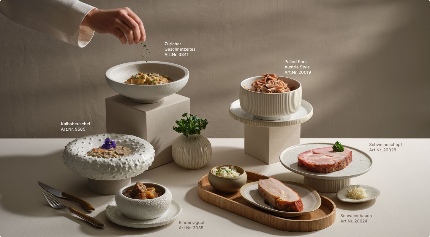 Ein Fest für Fleischliebhaber.